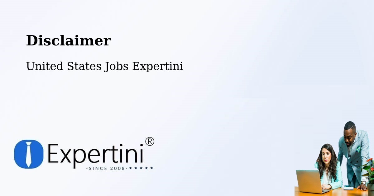 Disclaimer – Graysville - United States Jobs Expertini